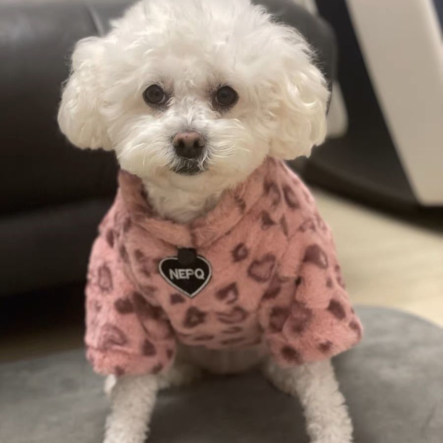 Vêtements pour chiots Thermique Extra Épaisseur avec Chandail Fleece