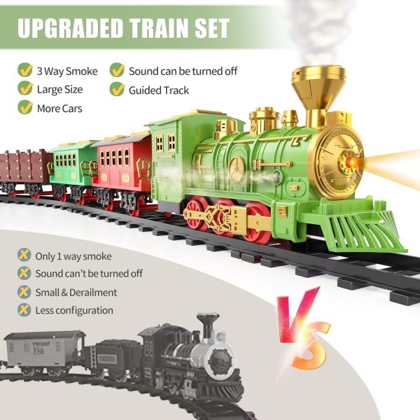 Classique Train Track Électrique Lamplight Musique Track Train Jeu