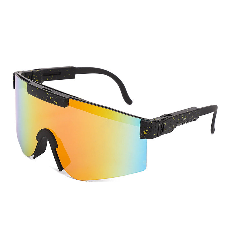 Vélo Sports de plein air Lunettes de soleil Revêtement coloré