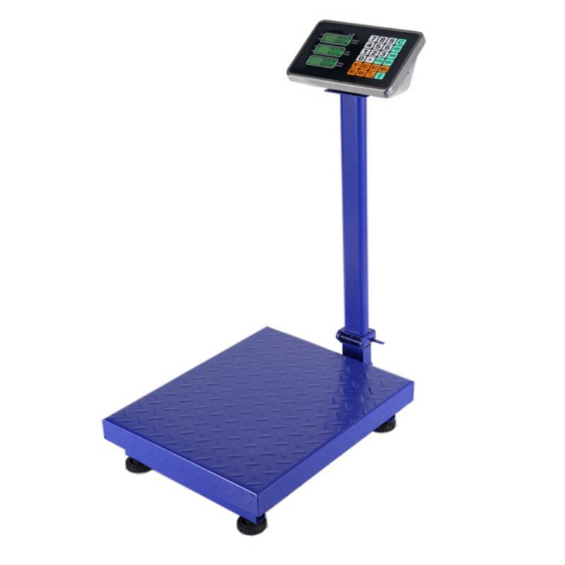 Échelle de plate-forme numérique rétroéclairée LCD 300KG 661lb