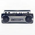 Retro Bluetooth Boombox Cassette Player With FM Radio Stereo Speakers USB SD