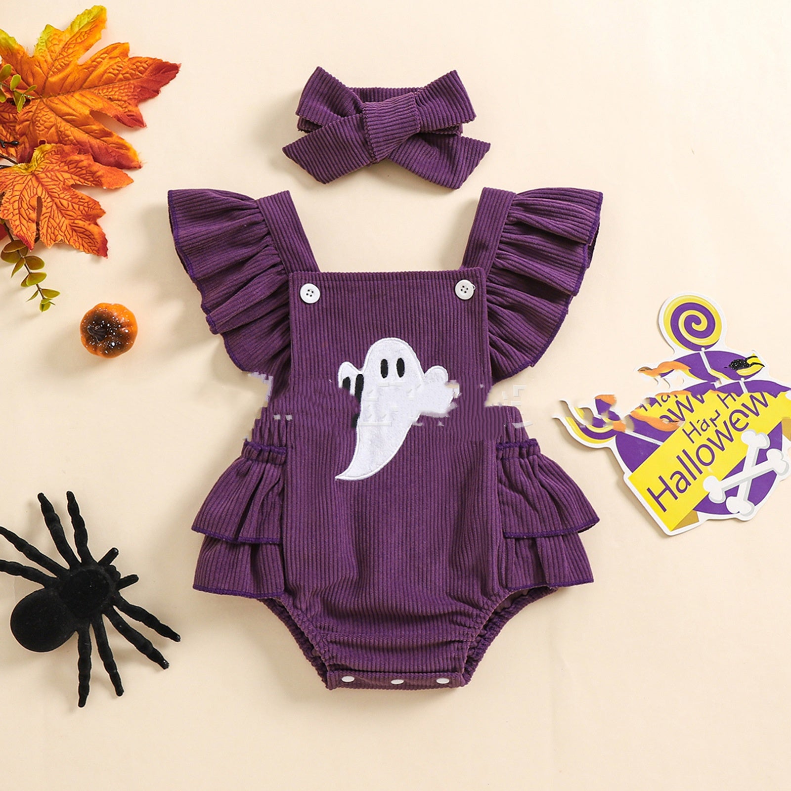 Bébé Halloween Toddler Carrier Serviette Broderie Triangle Escalade Pantalons à la hanche