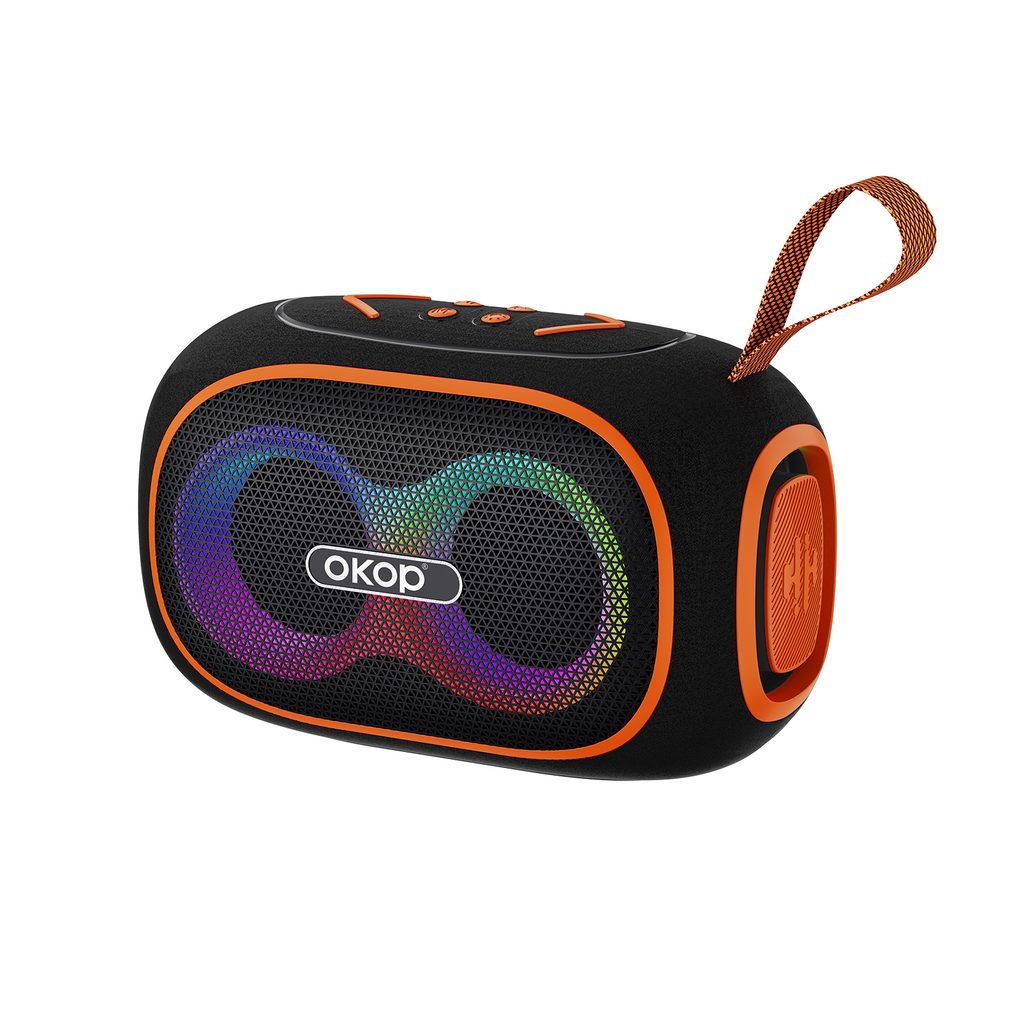 KP-854 Meilleures ventes Bluetooth haut-parleur sans fil Poignée portable RGB Éclairage Modèle Bat longue