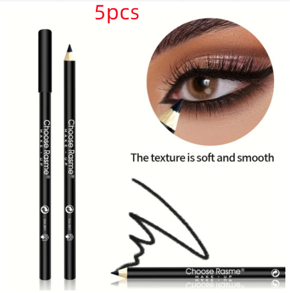 Brode en bois noir Eyelinersmooth Intensément pigmenté Ultra-fine longue durée imperméable Et