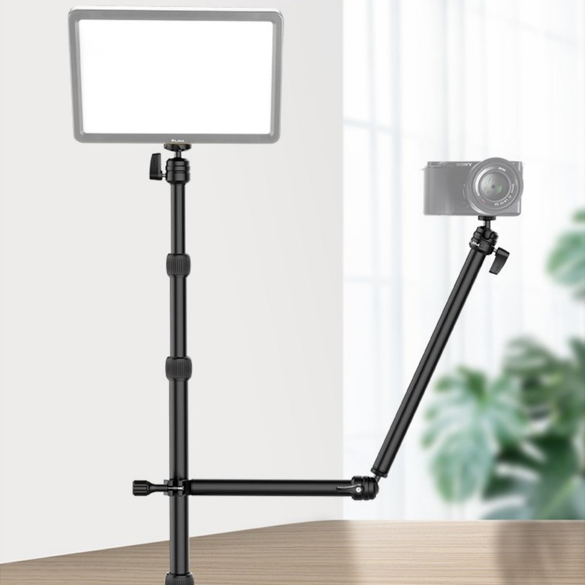 Cantilever frame for metal arm extension