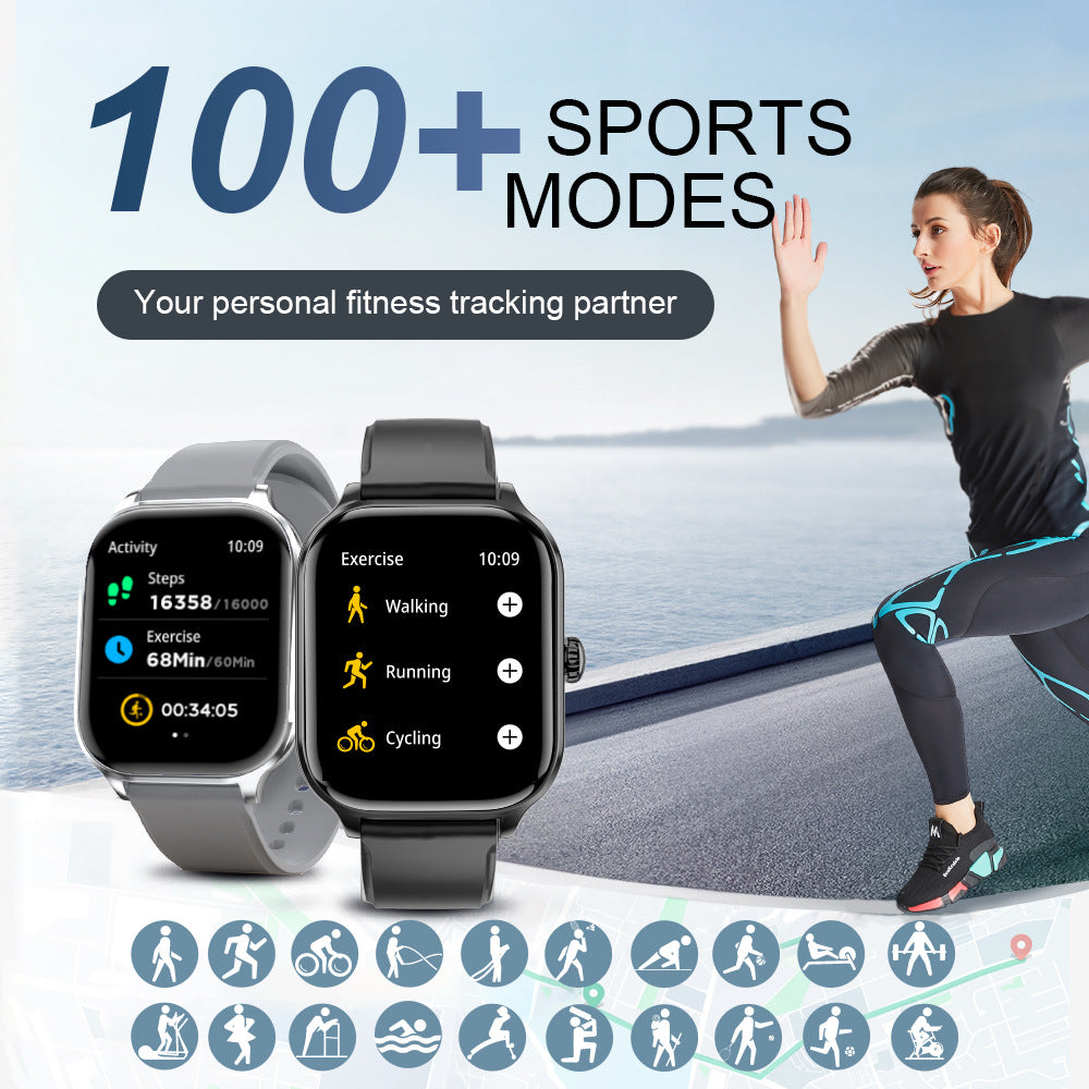 X46 Mode multi-fonctions Calling sans fil Smartwatch