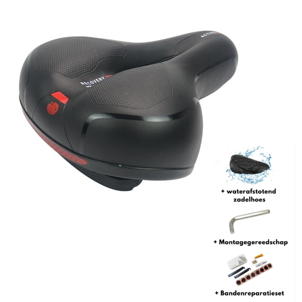 Coussin de vélo épaissi Soft Silicone Saddle Équipement de vélo Accessoires