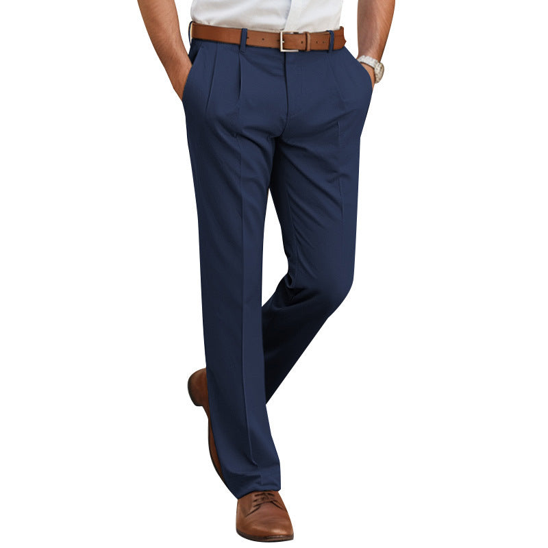 Pantalons sur mesure pour hommes à coupe molle