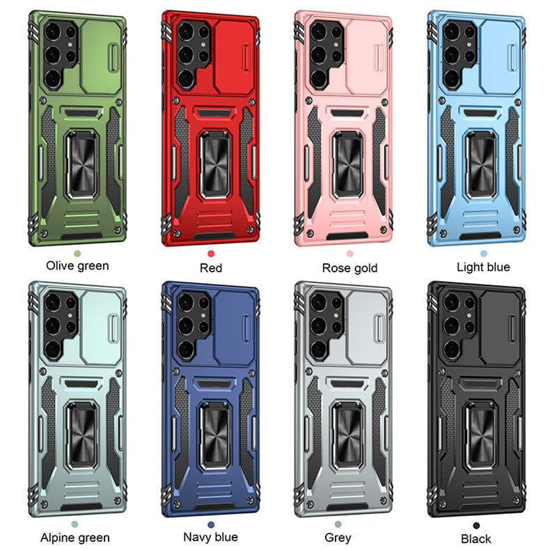 Bracket de bague de fenêtre coulissante Étui de téléphone multifonctionnel