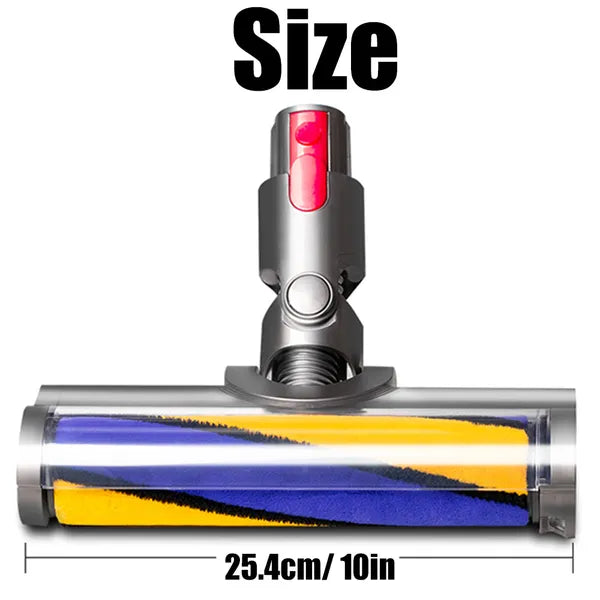 Brosse électrique pour plancher Brosse à roulettes en polaire souple pour Dyson V7 V8 V10 V11 V7 V11XB Vac