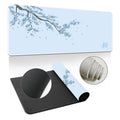 Cerise Blossom Ink-Wash Extra-Large Extra-Thick Mouse Pad