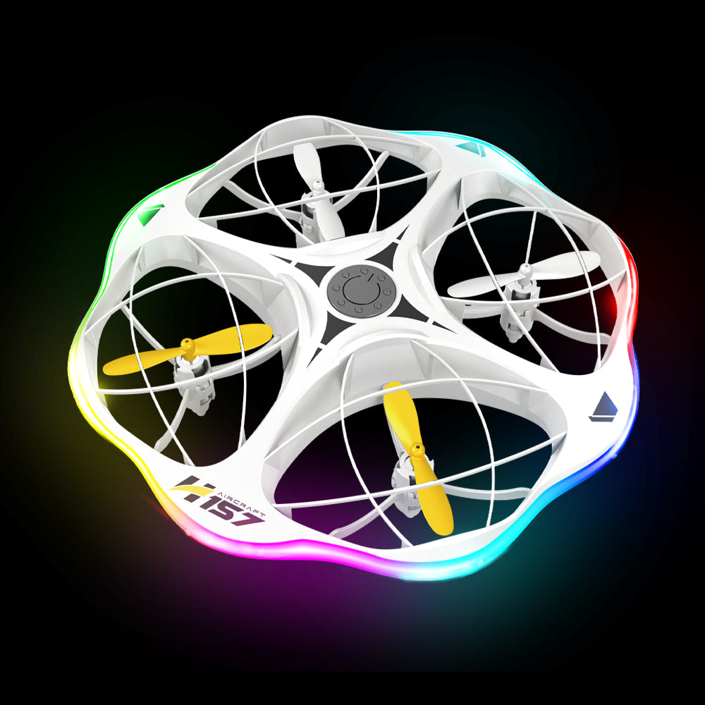 H158 Drone double électrique blanc