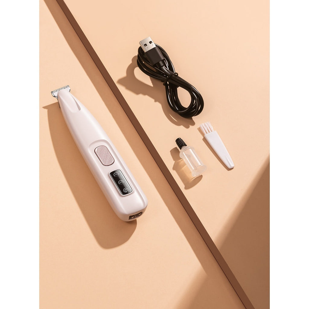 Clipper animal lavable avec lumière LED pour chats et chiens