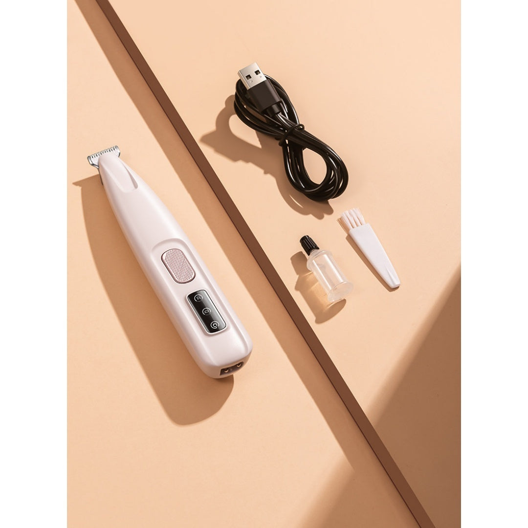 Clipper animal lavable avec lumière LED pour chats et chiens
