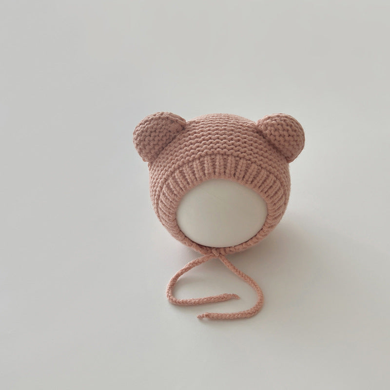 Chapeau de protection de l'oreille pour bébé mignon coréen