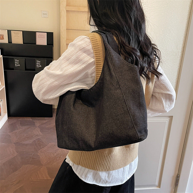 Sac à bandoulière casual de style rétro grande capacité