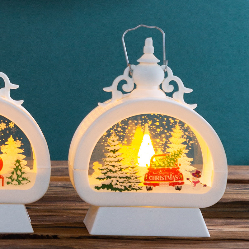 Décoration de Noël Fournitures Lampe Portable pour Enfants