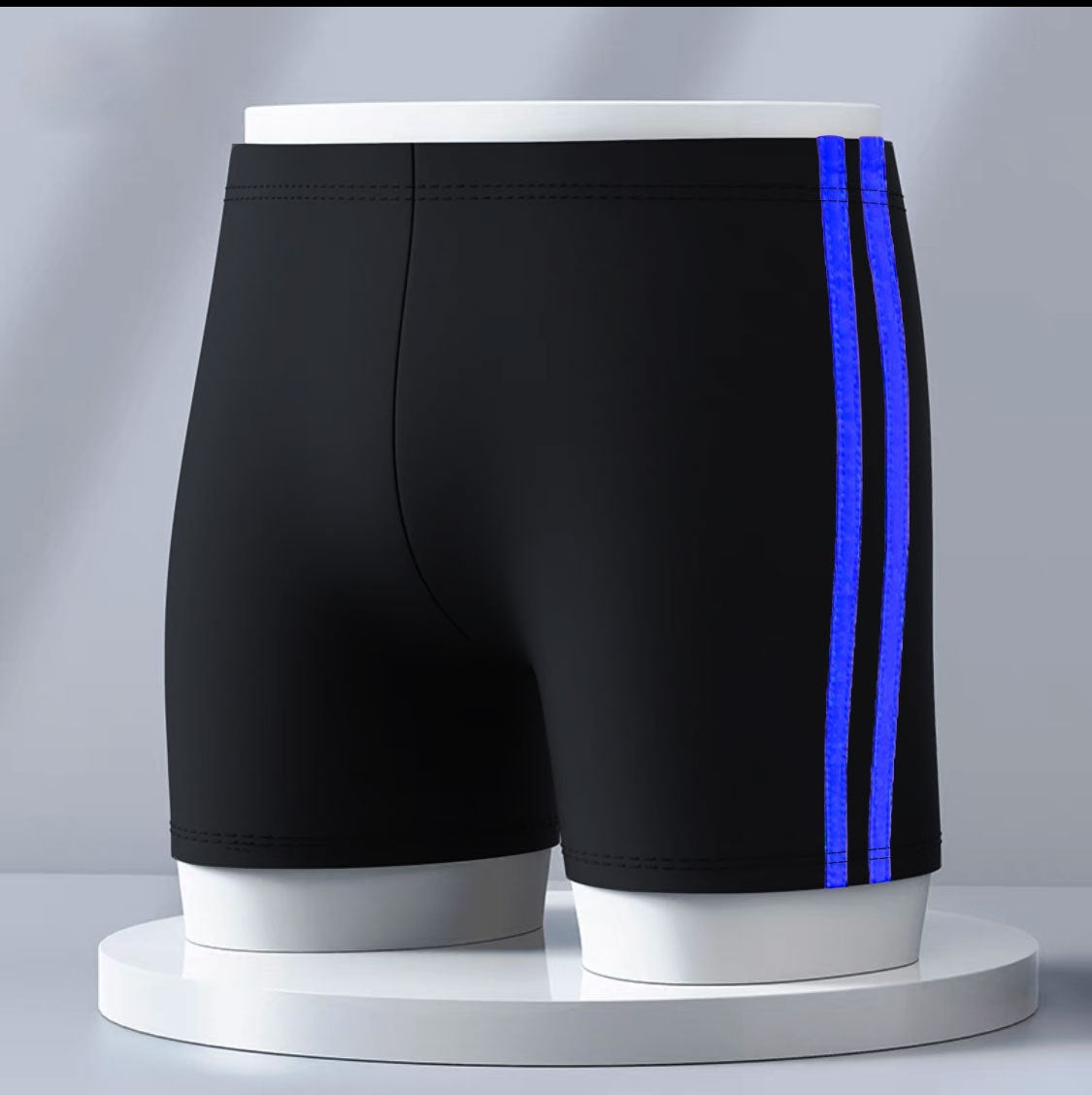 Boxers anti-embarrassment maillot de bain Plus Taille Ressort Natation Trunks