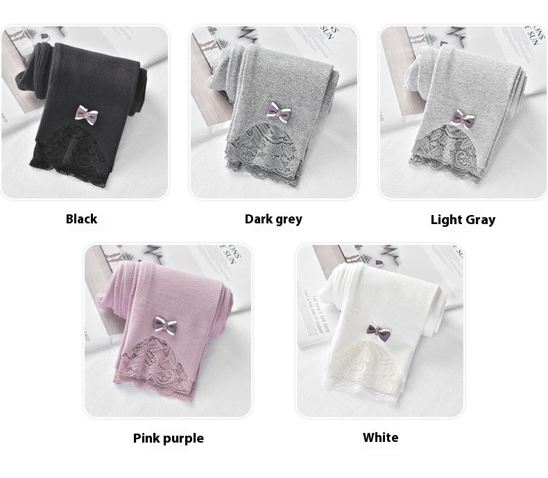 Leggings en coton porter des pantalons fille
