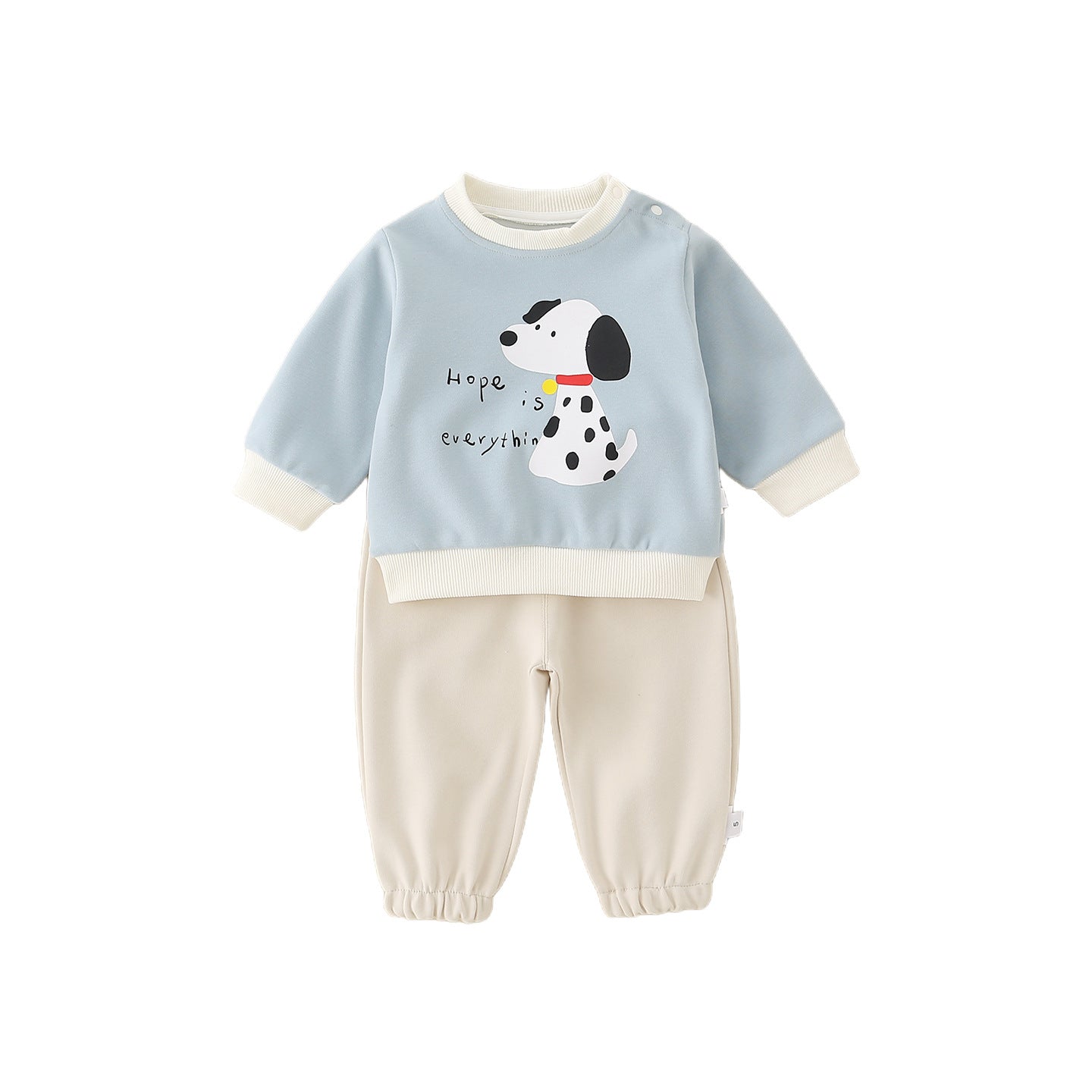 Bébé garçon Early Autumn Peeling Skin Puppy Outerwear Ensemble de printemps