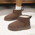 Bottes de neige chaudes et épaisses en peluche