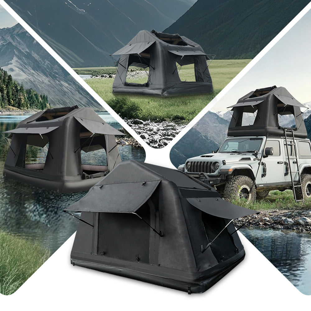 Tente gonflable amphibie portable pour camping pliable Toit hors route Top Tente flottante Te