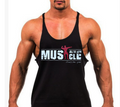 HOODED SKULL BODYBUILDING TOP