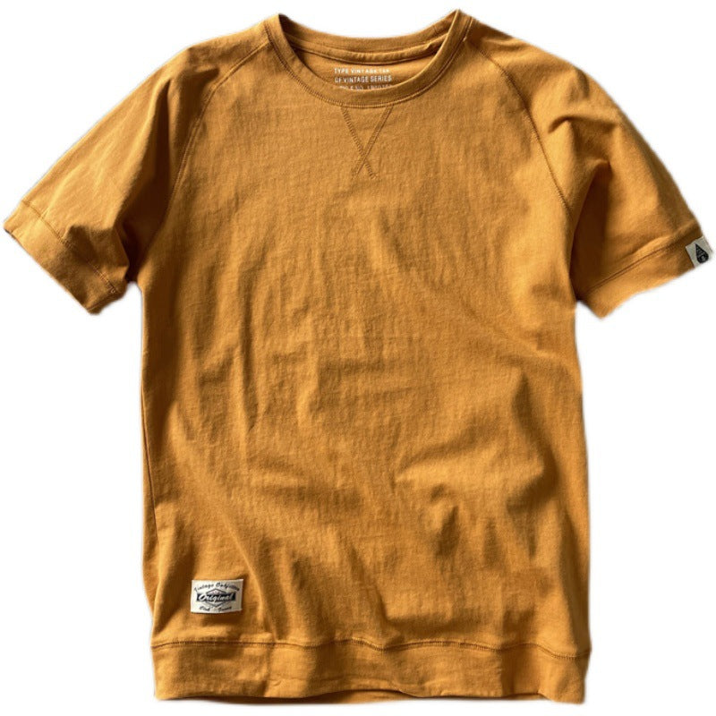T-shirt à manches courtes pour hommes Retro