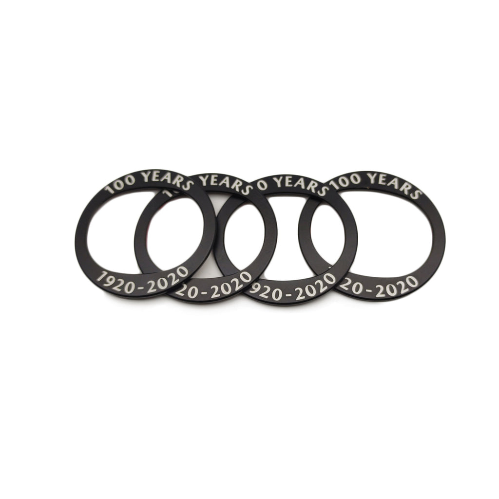 Aluminum Alloy 100th Anniversary Commemorative Car Modification Sticker