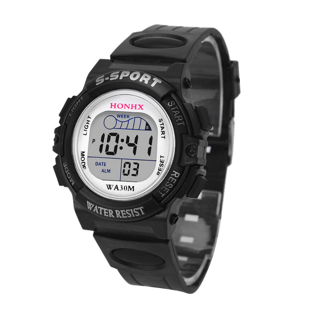 Étudiante Électronique Enfants Femmes Sport Watch