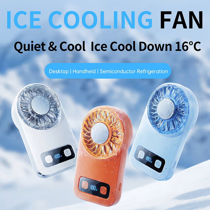 Ventilateur portable de compression de glace à zéro degré
