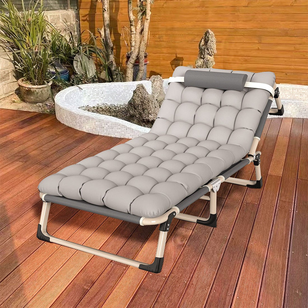 Lit pliant Camping Voyage lourd pliable léger avec matelas