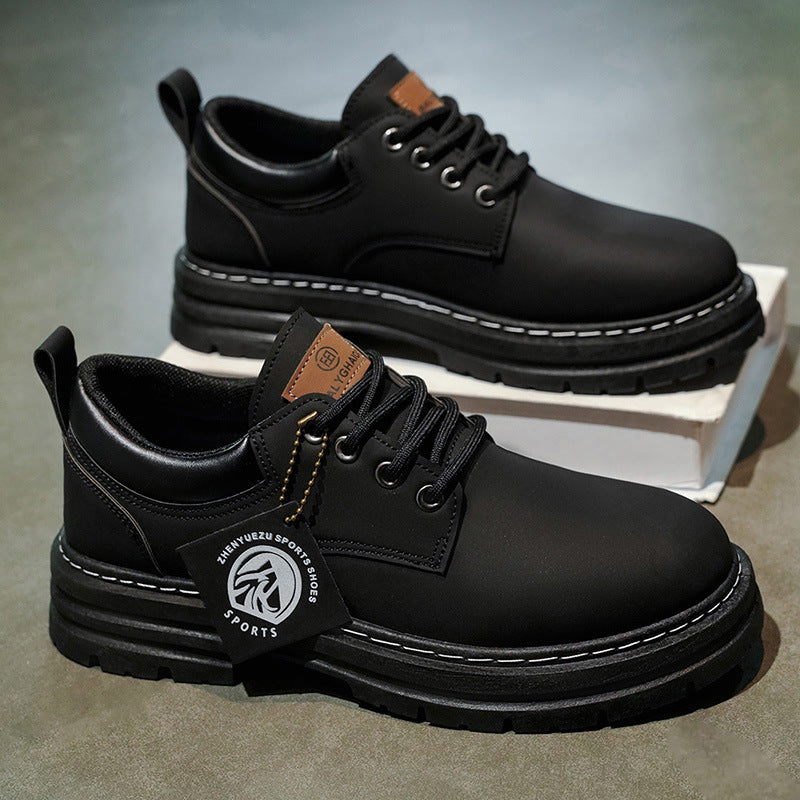 Hommes Casual Tout-Match Trendy Vêtements de travail Martin Bottes