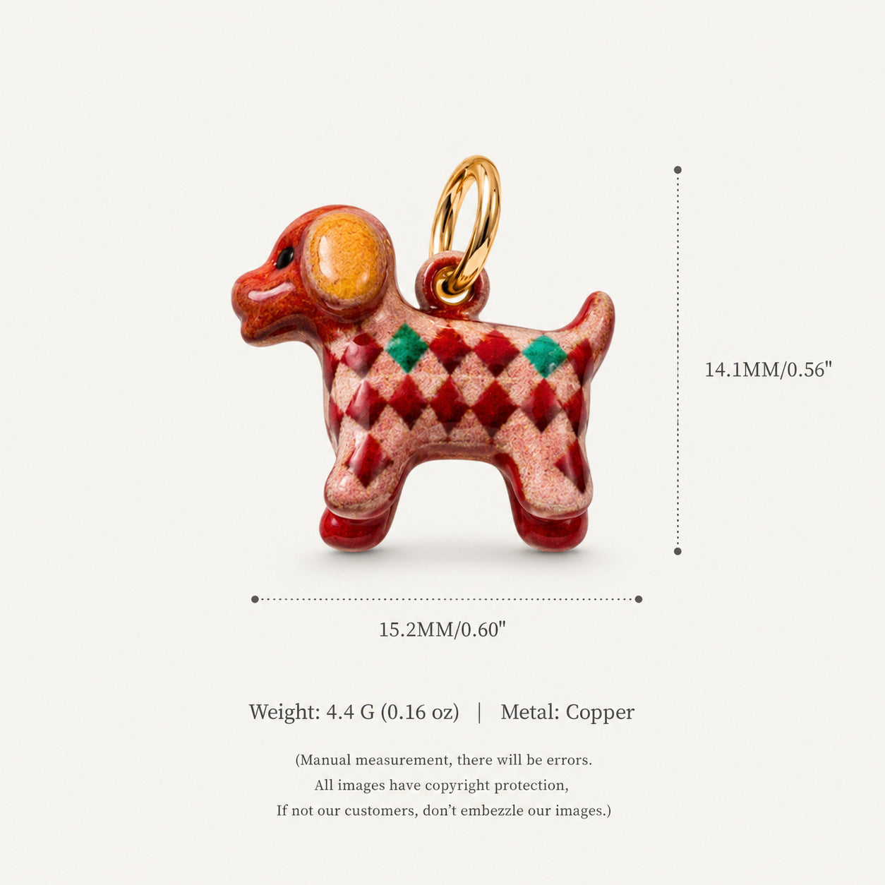 Collier pendentif de lapin animal mignon