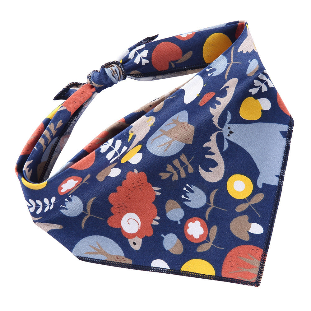 Serviette Salive pour animaux de compagnie avec impression mignonne Photo Prop