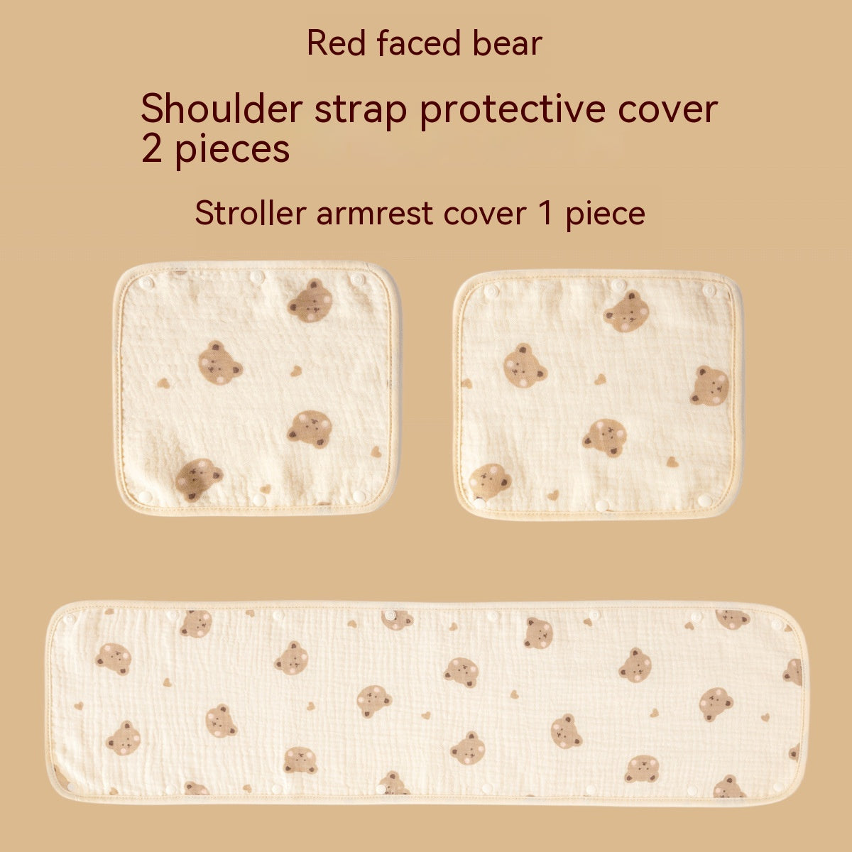 Bébé voiture de marche Paysage pour enfants voiture anti-bite serviette de salive