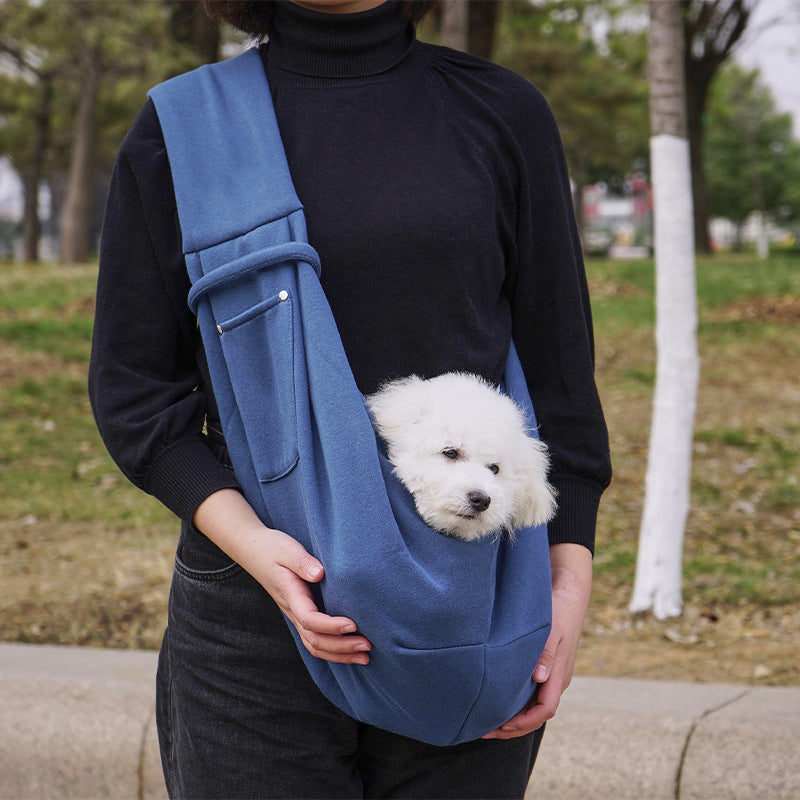 Polyester Pet Crossbody Sac avec poches