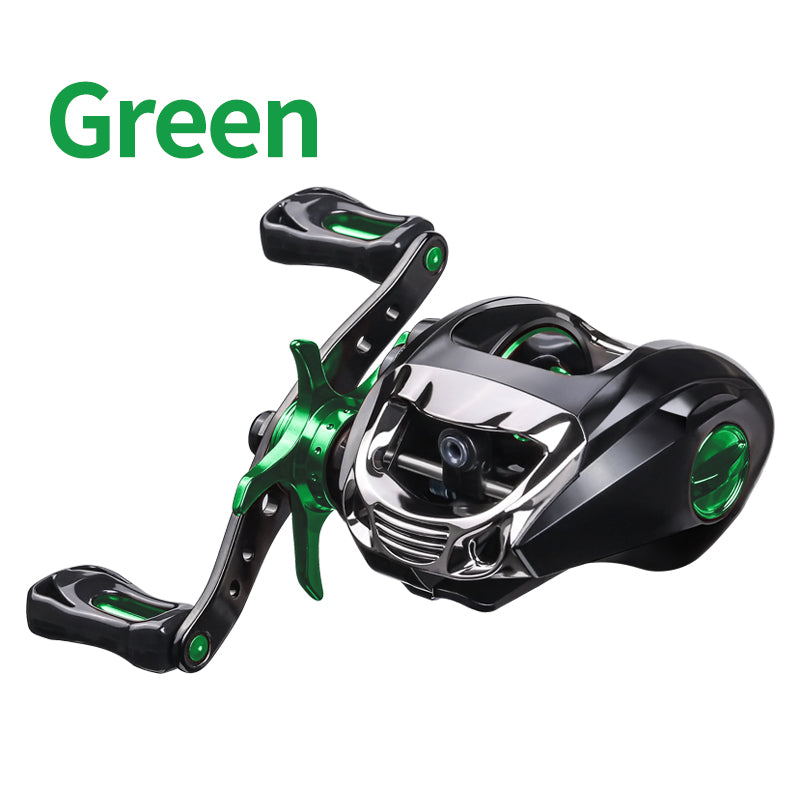 Metal Raft Reel de pêche Luya Hit Black Long Cast Anti Blast Line