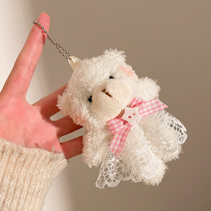 Porte-clés Creative Soft Cute Little Bear Pendentif