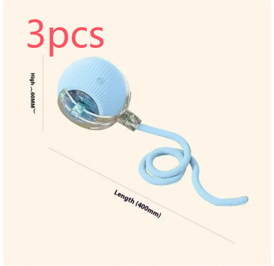 Jouet de chat électrique Automatique boule de chat auto-entertainment Rolling Ball