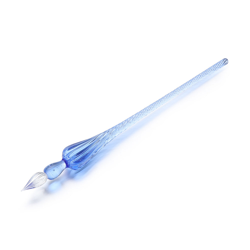 1 Pc 9 Couleurs Stylo de fontaine en verre Drip Vintage Dip Dipp