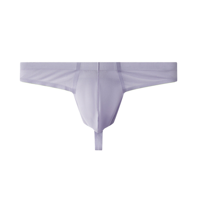 Sous-vêtements Ding Single Low Waist pour homme Été Séchage rapide Respirant