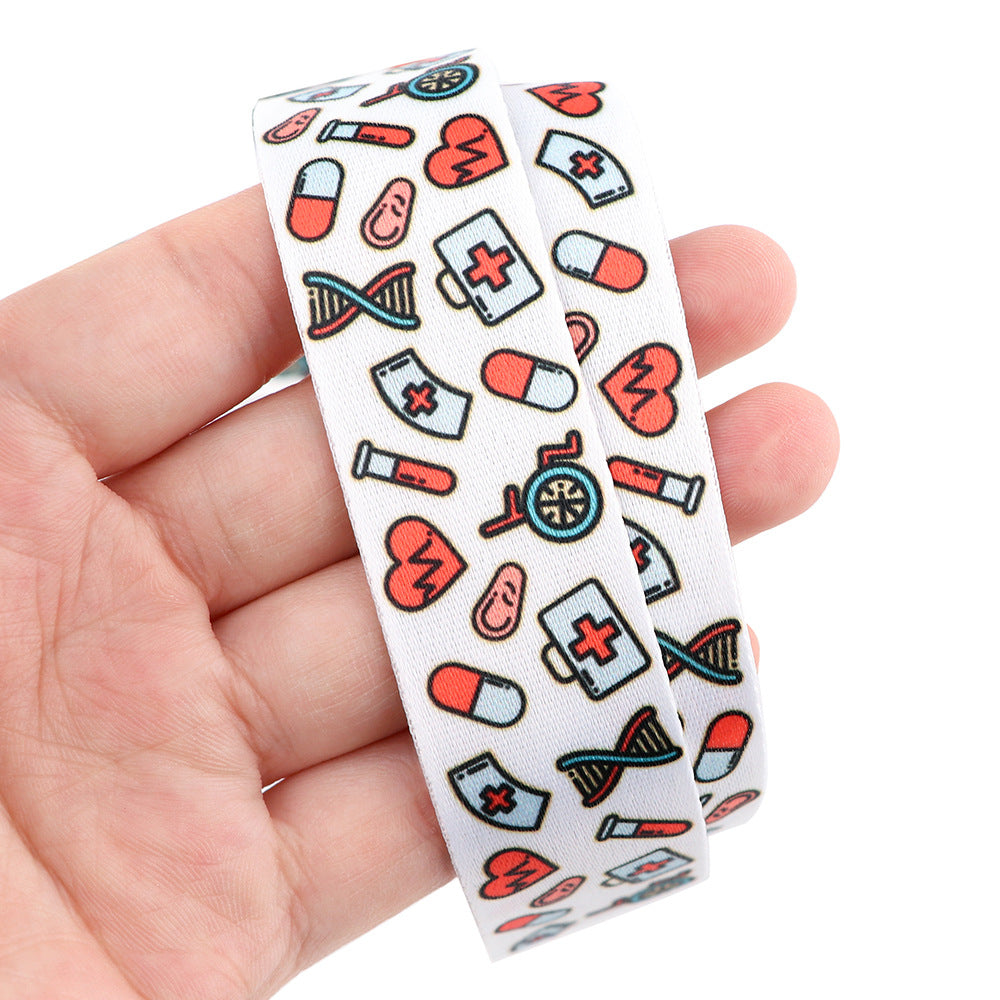 Mignon Docteur Cartoon Téléphone portable Lanyard