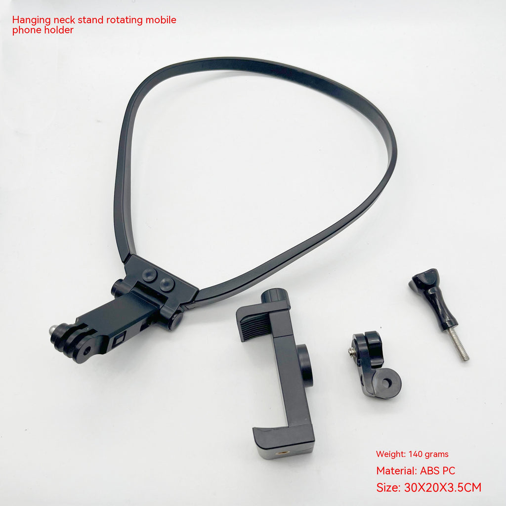 Halter Sports Camera Collar Mobile Phone Bracket 360 Camera Outdoor Luer Accessoires