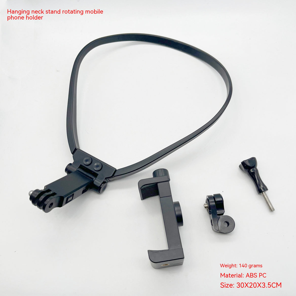 Halter Sports Camera Collar Mobile Phone Bracket 360 Camera Outdoor Luer Accessoires