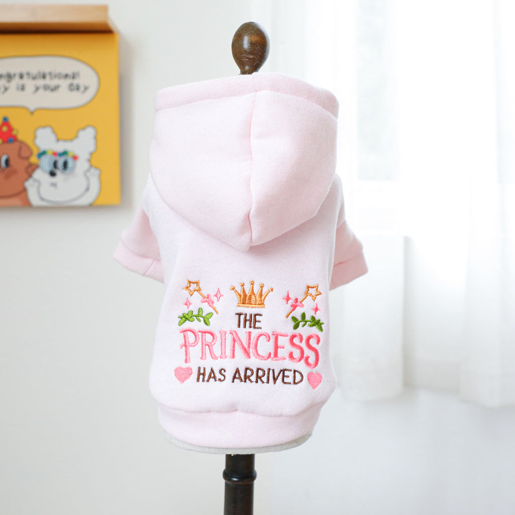 Vêtements pour animaux de compagnie Vêtements de chat à capuche Petite princesse