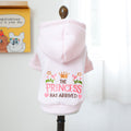 Vêtements pour animaux de compagnie Vêtements de chat à capuche Petite princesse