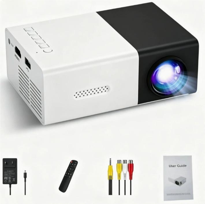 Accueil T300 Projecteur HD 1080 P Miniprojecteur