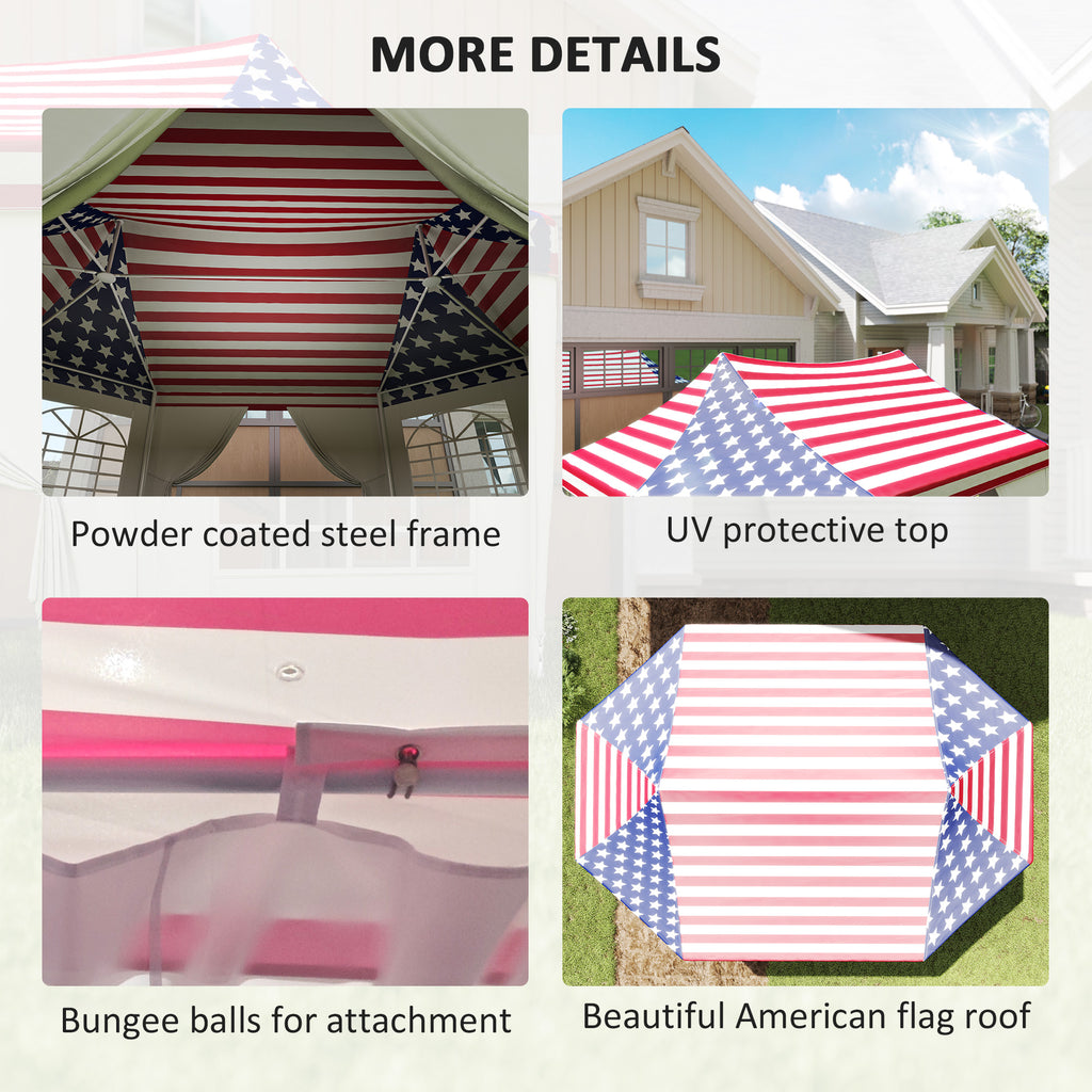 22.3 x 16.4 ft Heavy-Duty Party Tent