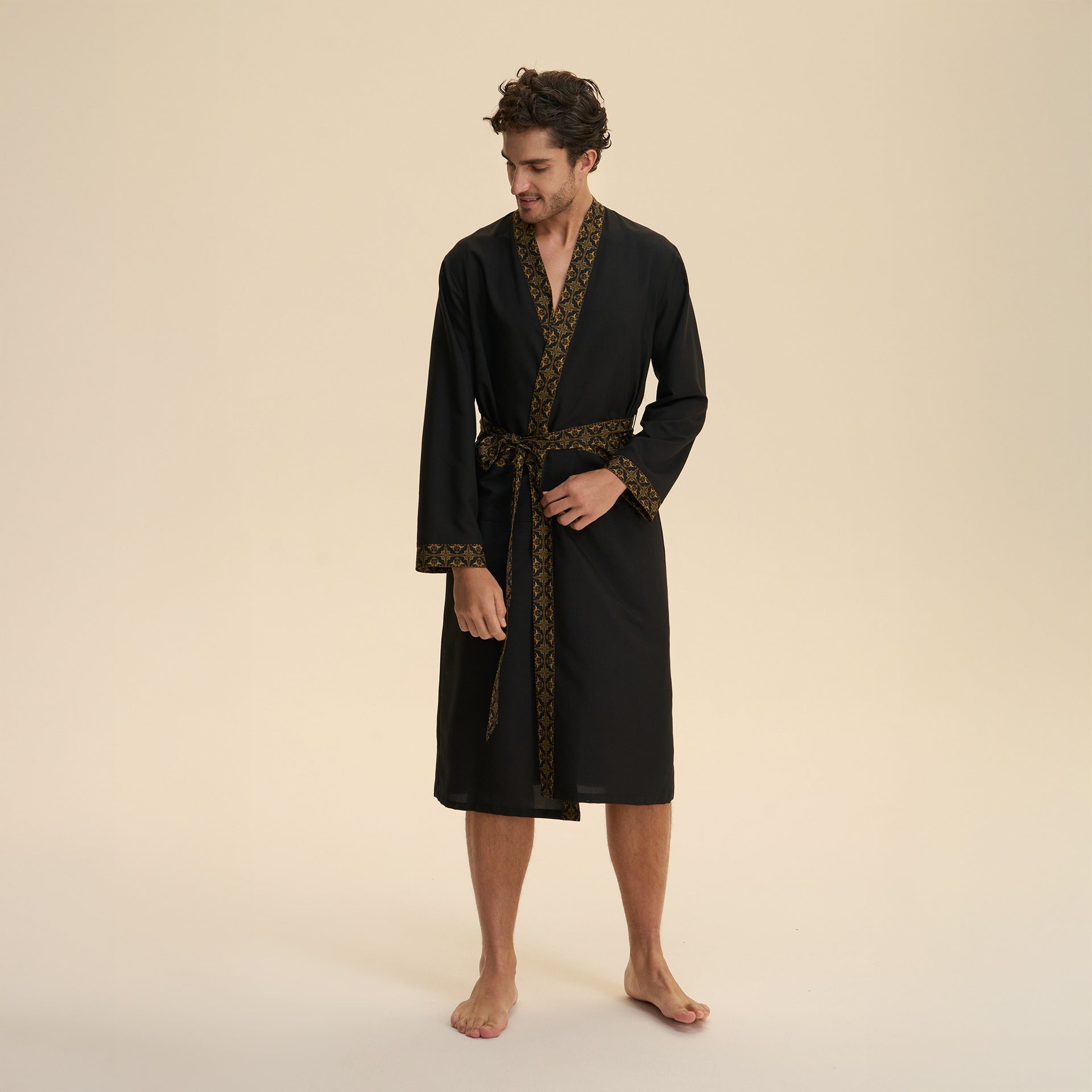 Loose Casual Middle Eastern style une chemise de nuit pour les couples Long coton en forme de nuage Lo